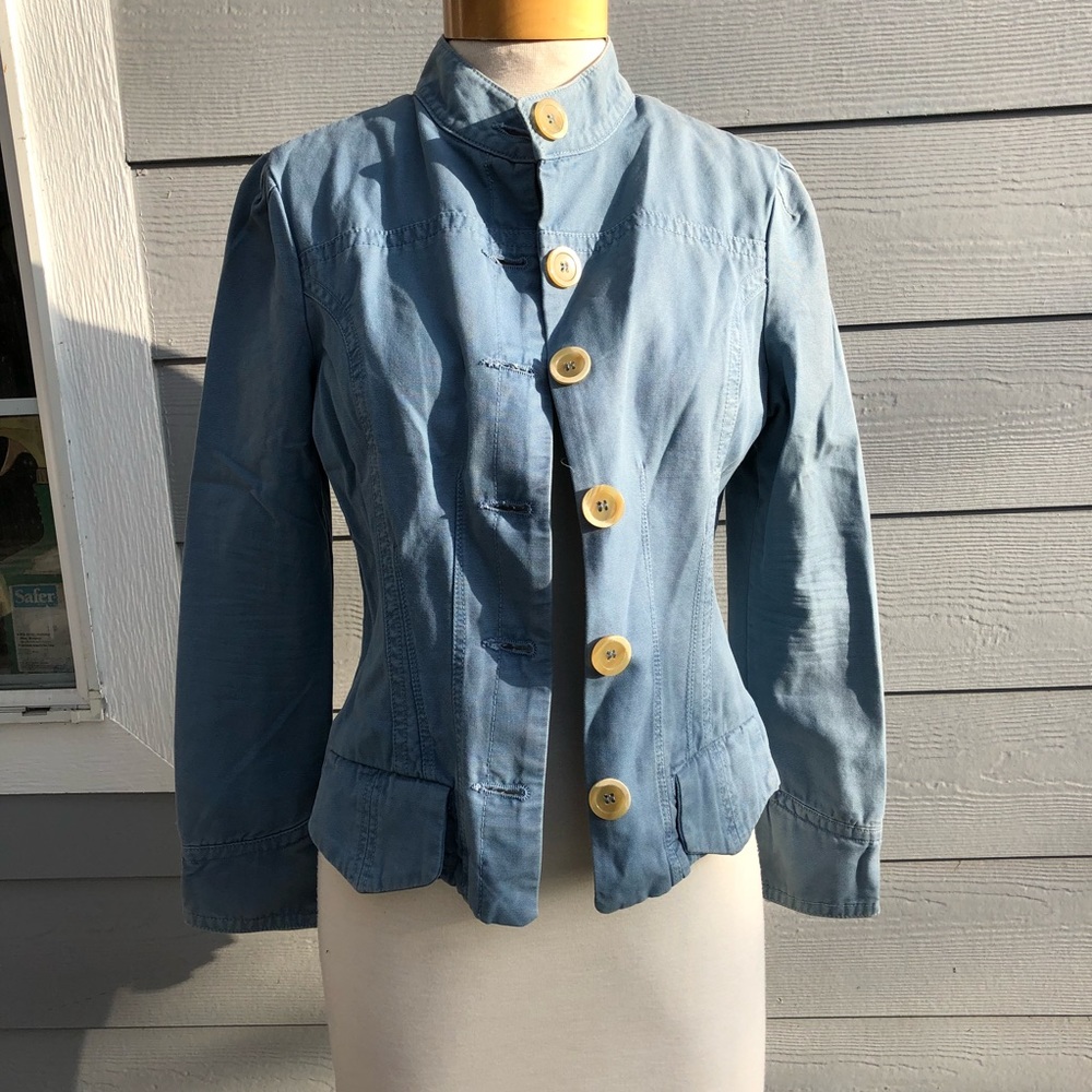 Hudson Fine Tailored Jean blazer size Large